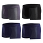 Men's Modal Boxer Shorts — Breathable Mesh Mid-Waist Underwear | Single & 4-Pack