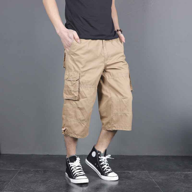 Men's Loose Casual Cotton Shorts for Summer