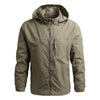 Men's Waterproof Sports Jacket — Power Bank Pocket & Cable Port | Spring & Autumn Outdoor
