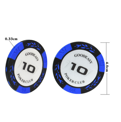 14g 25pcs Poker Chips Tokens Poker Chips Jeton Casino dealonline.co.nz
