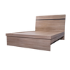 Byron' Light Oak Bed frame with Storage King