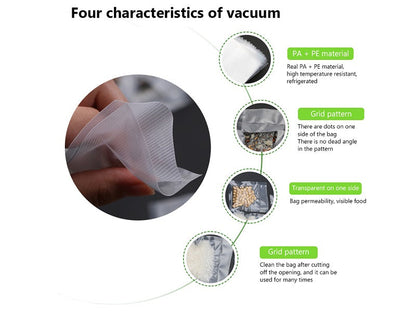 (2 Rolls/Pack) 15*500cm Vacuum Sealer Bag Roll dealonline.co.nz