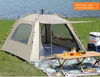 Pop-Up Camping Tent – 1 Door & 3 Windows