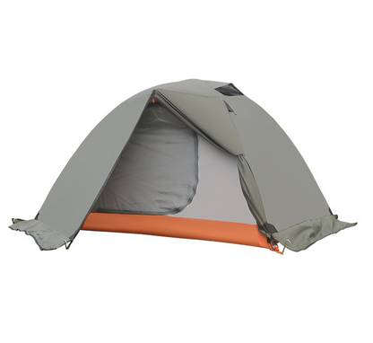 3-Person Double-Layer Four-Season Mountaineering Tent with Snow Skirt ECOTREK