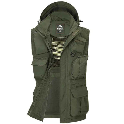 Men's Tactical Jacket with Removable Sleeves (Fall/Winter)
