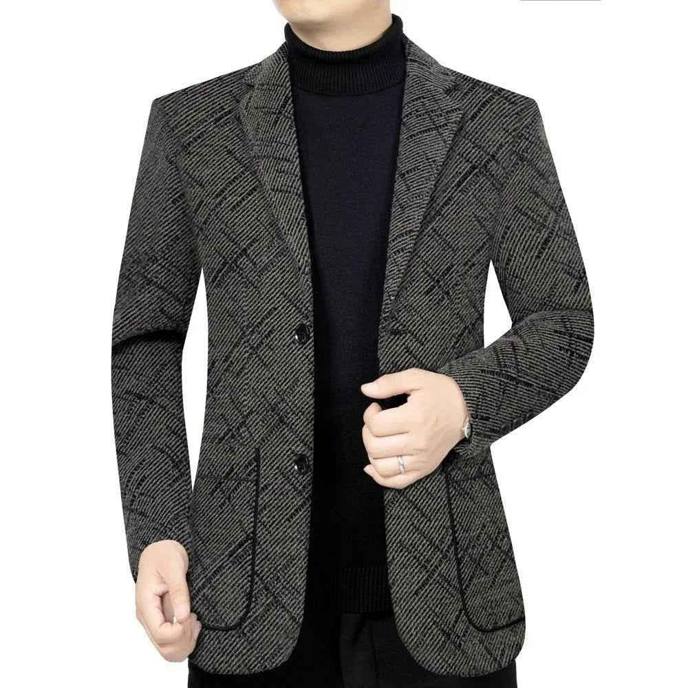 Men's Premium Tailored Fit Overcoat