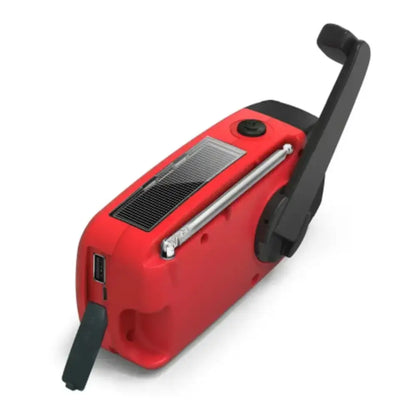 Emergency Solar Hand Crank Radio with Flashlight & Power Bank Habicare