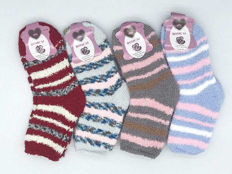 WHOLESALE - (60 Pairs) Soft & Warm Fleece Socks dealonline.co.nz
