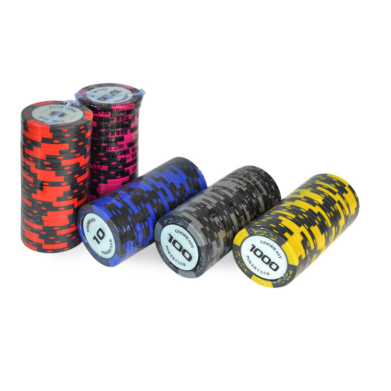 14g 25pcs Poker Chips Tokens Poker Chips Jeton Casino dealonline.co.nz