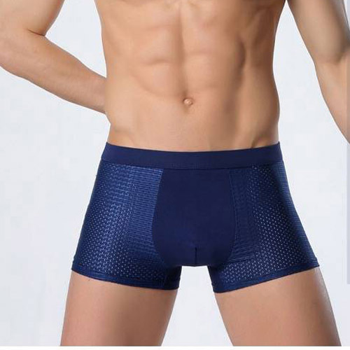 Men's Modal Boxer Shorts — Breathable Mesh Mid-Waist Underwear | Single & 4-Pack