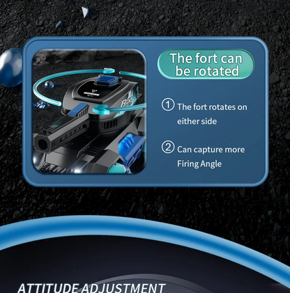 RC Tank Shoots Gesture Sensing Rc Stunt Car Light &amp; Music Water Bullet Ball dealonline.co.nz