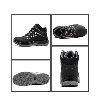 Work Safety Shoes Breathable Steel Cap Industrial Lightweight Construction - ShopHub