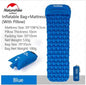 Outdoor Inflatable Mattress - Moisture-Proof Camping Tent Sleep Pad with Pillow Options | 1P & 2P