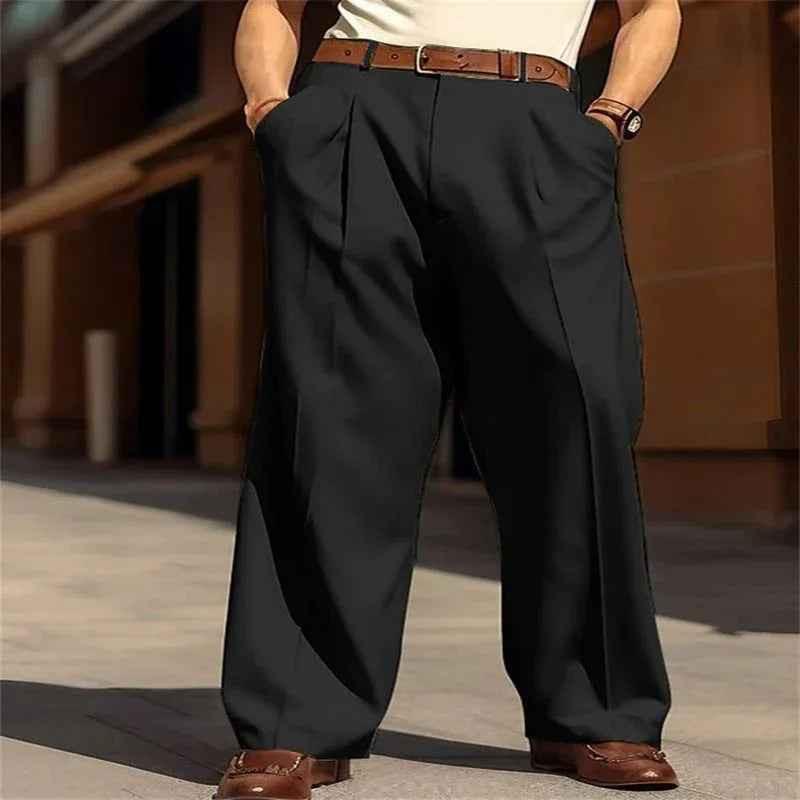 Fashion-Forward Baggy Men's Trousers