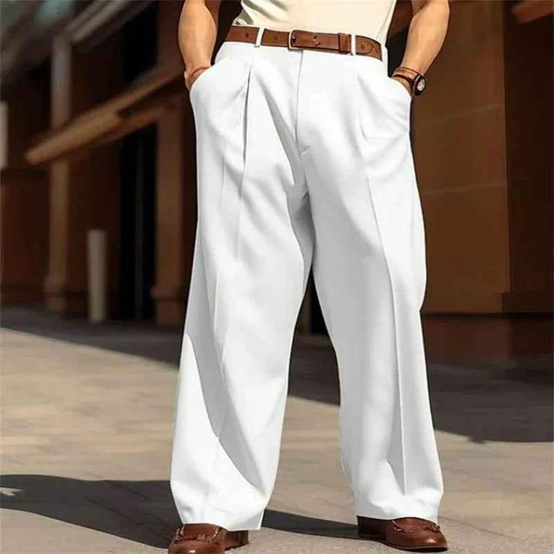 Fashion-Forward Baggy Men's Trousers