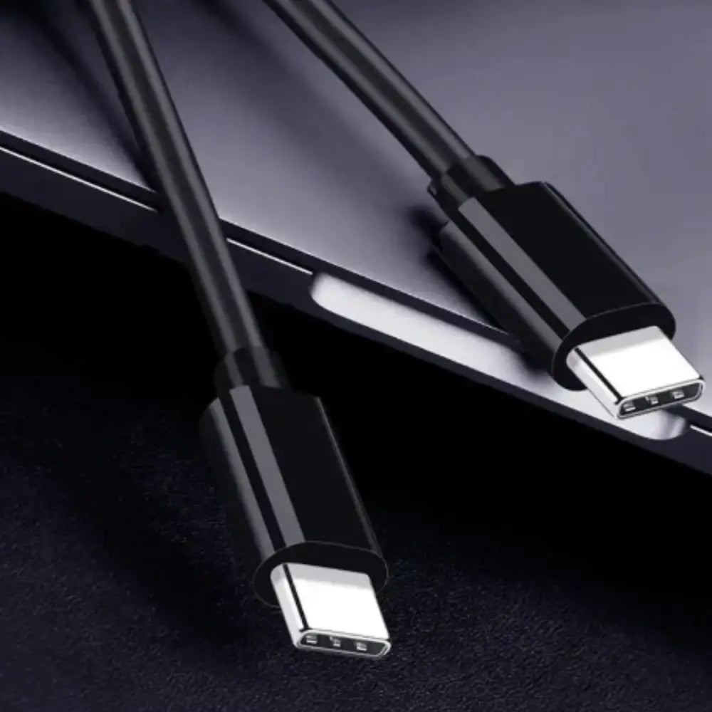 Habicare TWS fast charge cable for Motorola Moto G and Fusion Plus smartphones, shown connected with charging port.