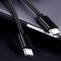 Habicare TWS fast charge cable for Motorola Moto G and Fusion Plus smartphones, shown connected with charging port.