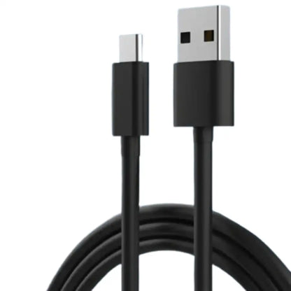 Habicare TWS fast charge cable connected to Motorola Moto G and Fusion Plus smartphones for quick charging.