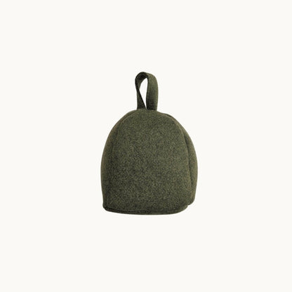 Felted NZ wool door stop by Do Not Disturb Sleep Company, showcasing its soft, textured felted wool design for door stability.