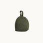 Felted NZ wool door stop by Do Not Disturb Sleep Company, showcasing its soft, textured felted wool design for door stability.