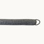Felted New Zealand wool draught stopper by Do Not Disturb Sleep Company to seal door or window gaps and prevent drafts.