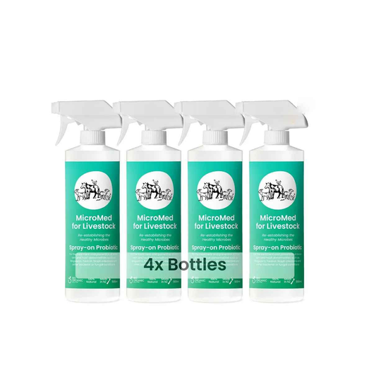 MicroMed for Livestock Acute Care – 4 x 500ml Bundle