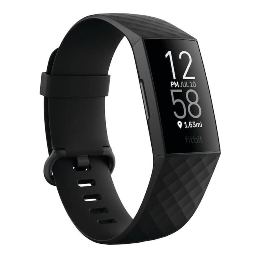 Hydrogel screen protectors for Fitbit Charge 3 and 4, pack of 6, transparent watch screen protectors from That Watch Shop.