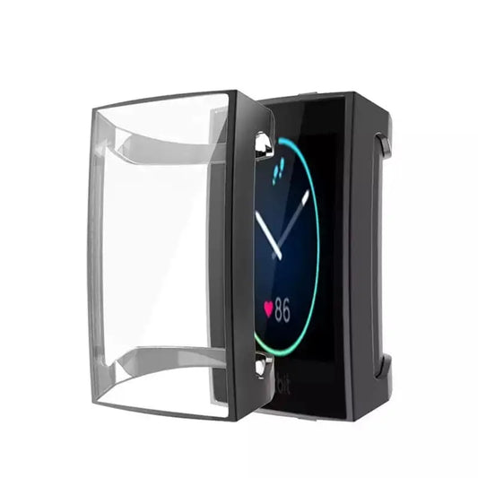 Protective Case for Fitbit Charge 3 / 4 (Black) Habicare