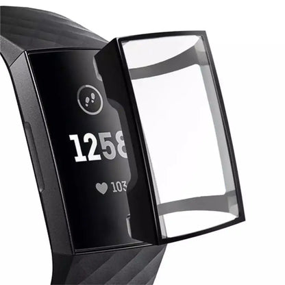 Protective Case for Fitbit Charge 3 / 4 (Black) Habicare