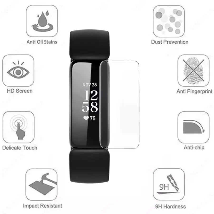 Screen Protectors for Fitbit Inspire 2 (Pack of 5) Habicare