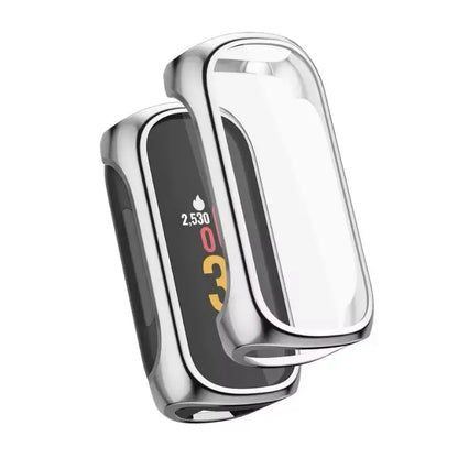 Protective Case for Fitbit Inspire 3 (Silver) Habicare