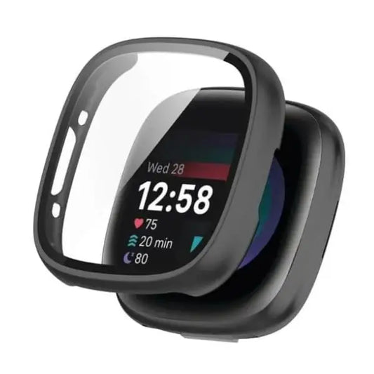Protective Case for Fitbit Sense 2 (Black) Habicare