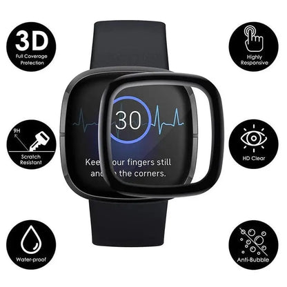 Screen Protectors for Fitbit Sense 2 (Pack of 5) Habicare