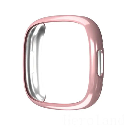 Protective Case for Fitbit Versa 4 (Rosegold) Habicare