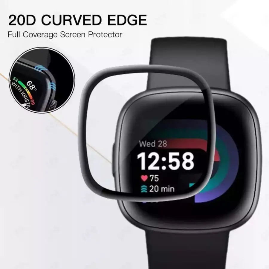 Screen Protectors for Fitbit Versa 4 (Pack of 5) Habicare