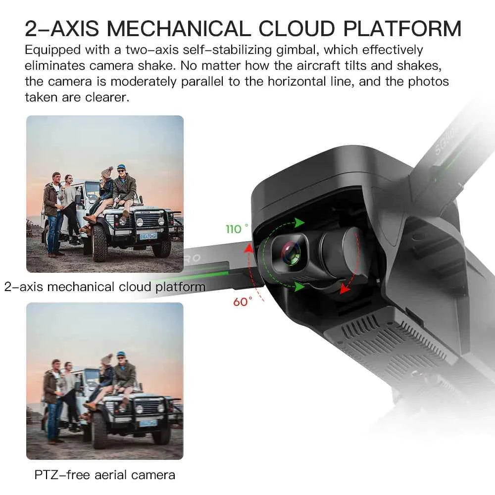SG906 PRO Foldable GPS Drone with 4K Gimbal Camera - Beast 3 | Outdoor Electronics
