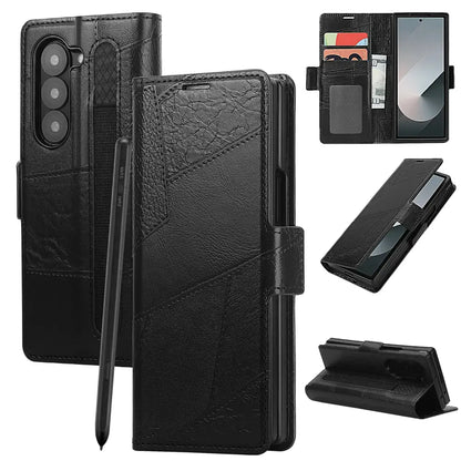 Flip Leather Phone Case for the Samsung Galaxy Z Fold7 (2 colours available) Habicare
