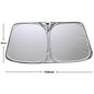 Folding Car Windshield Sunshade Visor Habicare