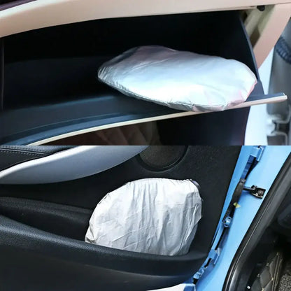 Folding Car Windshield Sunshade Visor Habicare