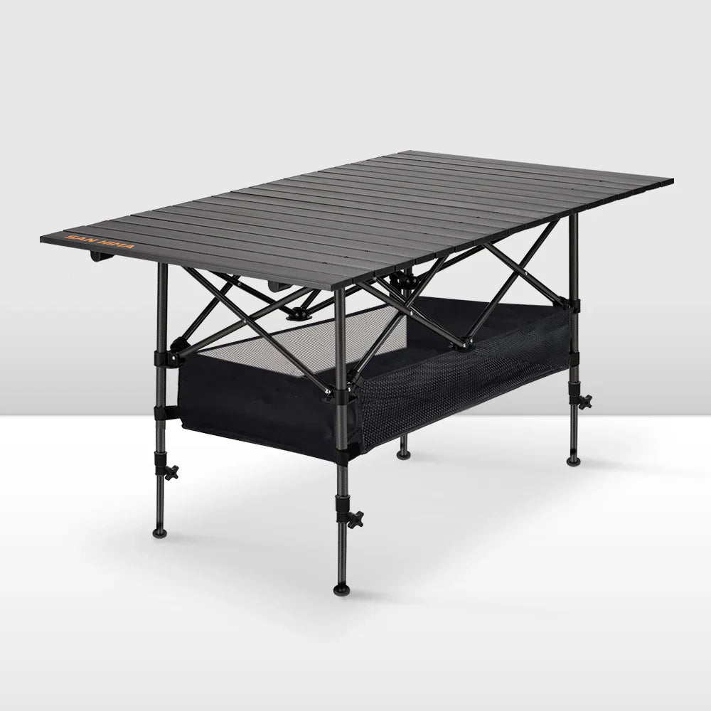 Folding Camping Table – Adjustable Portable Outdoor Table-95cm ECOTREK