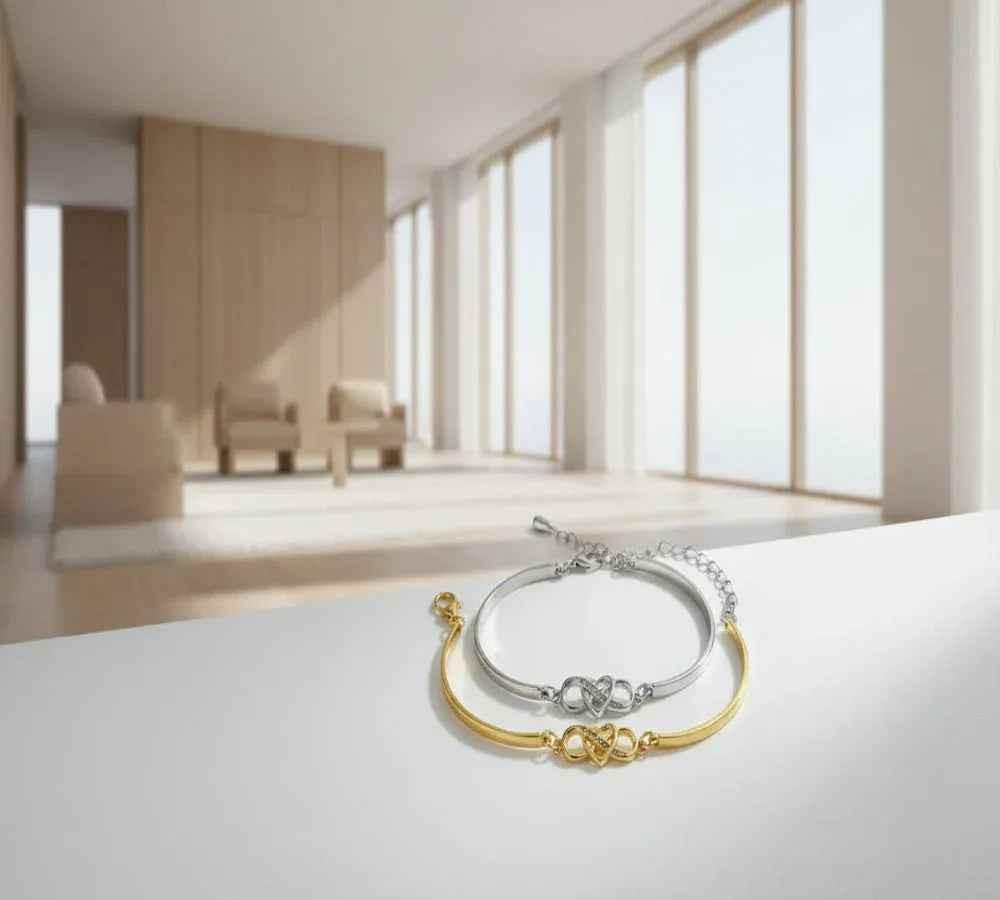 Elegant Forever Love Crystal Bracelet