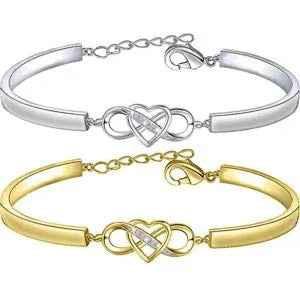 Elegant Forever Love Crystal Bracelet