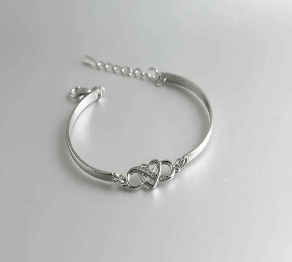 Elegant Forever Love Crystal Bracelet