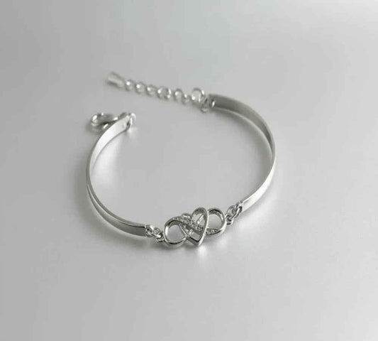 Elegant Forever Love Crystal Bracelet