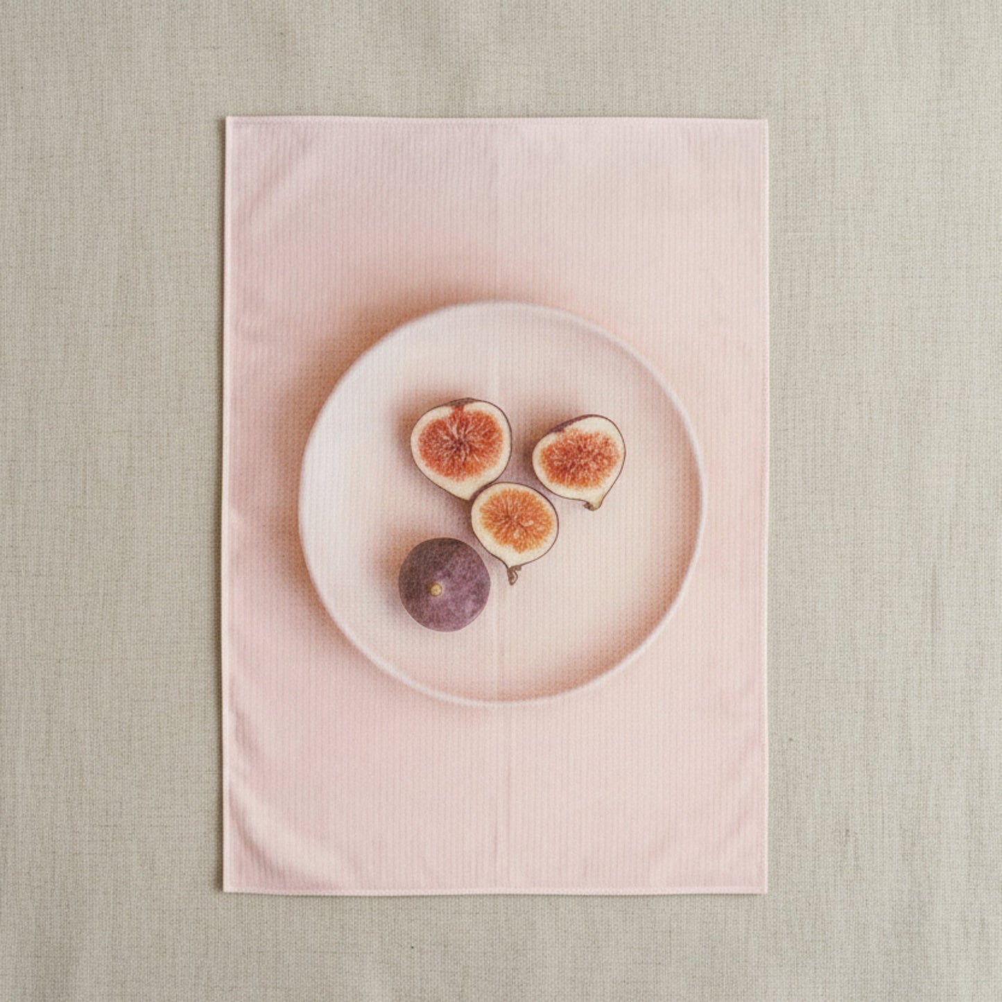 Frankly Cotton Set of 3  Fruit Print Waffle Weave Tea Towel 50 x 70cm Nest & Stem Homewares