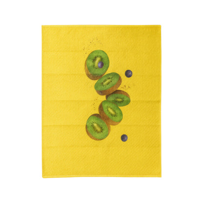 Frankly Cotton Set of 3  Fruit Print Waffle Weave Tea Towel 50 x 70cm Nest & Stem Homewares