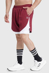 2 in 1 Maroon Mesh Shorts for Ultimate Comfort and Style