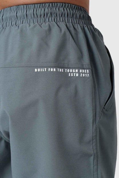 Forest green Fuaark Nz Nova Shorts, casual men's shorts with a relaxed fit, displayed on a neutral background.