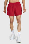 Pulse 4 Inch Running Shorts Red - Lightweight & Comfortable Athleisure Wear