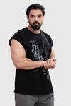 Fossil Black Capsleeves Tank: Effortless Style Meets Comfort